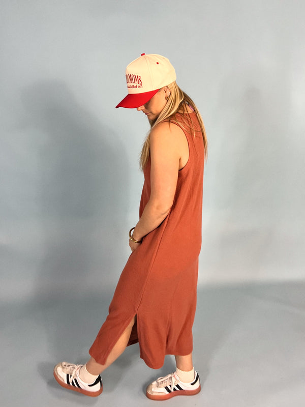 Square Neck Smocked Maxi Dress