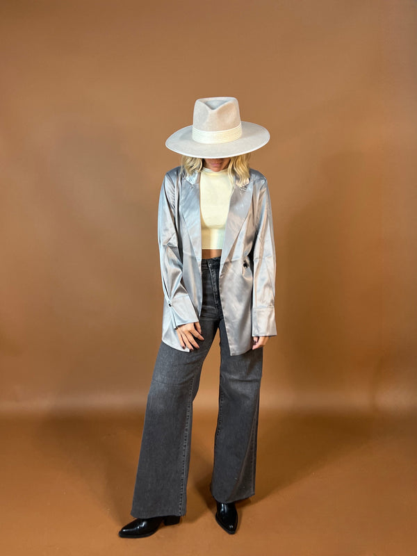 Demi Silk Blazer