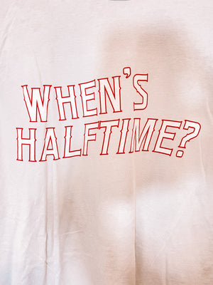 When’s Halftime Game Day Tee