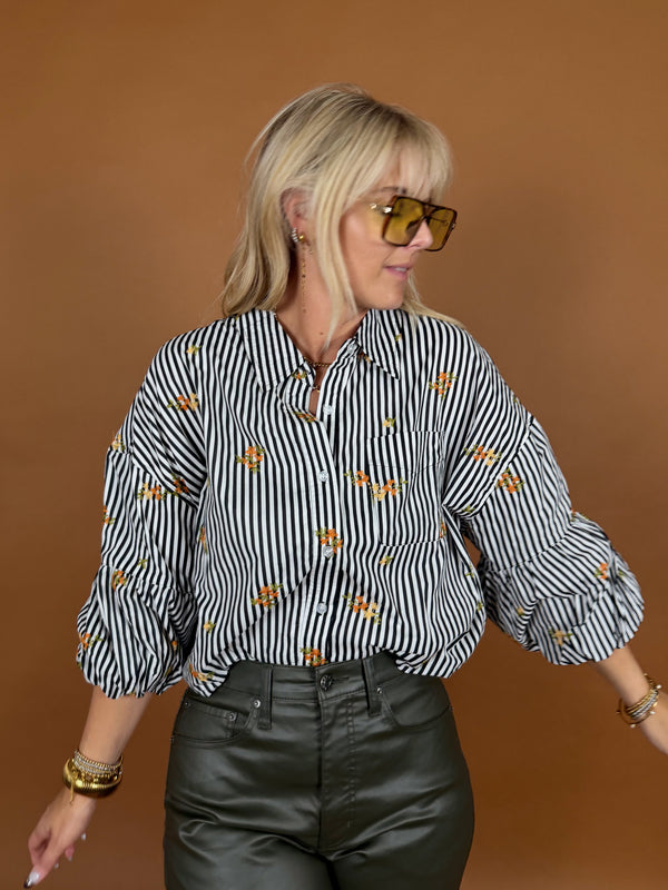 Field Day Stripe Blouse