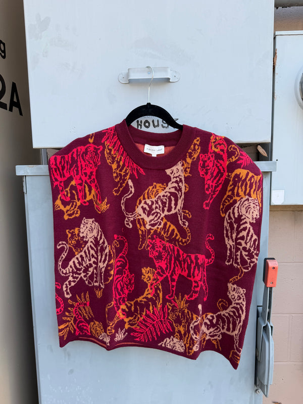 Tiger Tunes Knit Top