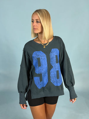 98 Club Varsity Crewneck