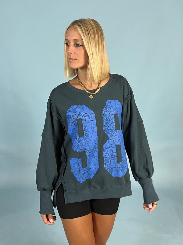 98 Club Varsity Crewneck