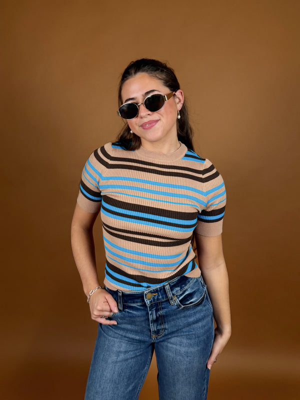 In The Mix Stripe Top