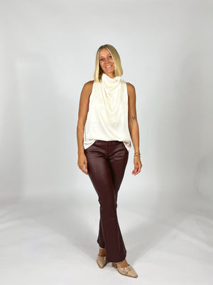 Satin Drape Tank