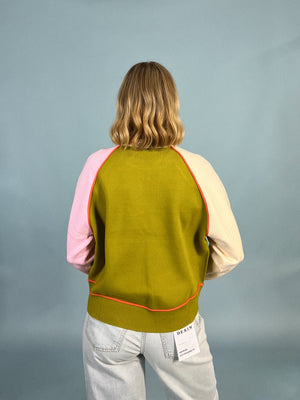 Not My Neutral Color Block Sweater