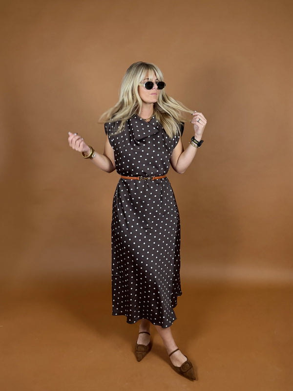 Everlasting Polka Dot Dress