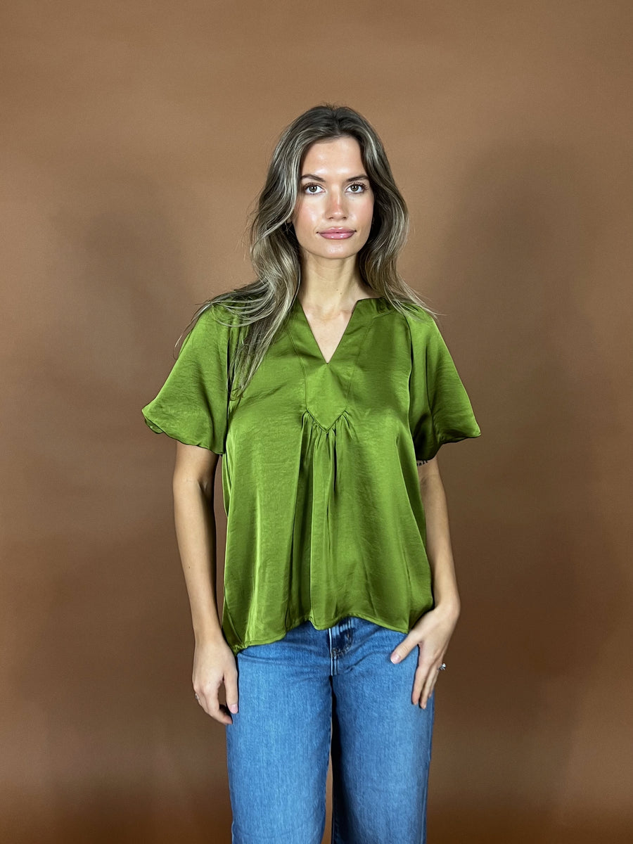 Bright Side Satin Top