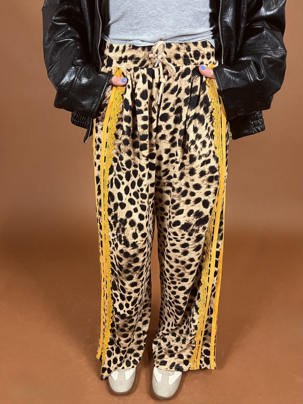 Golden Hour Leopard Pant