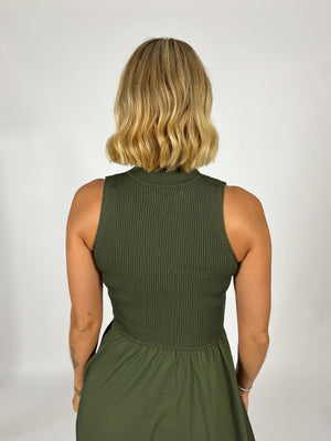 Olive Avenue Midi Dress