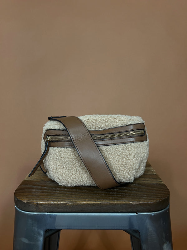 Brookie Sherpa Belt Bag