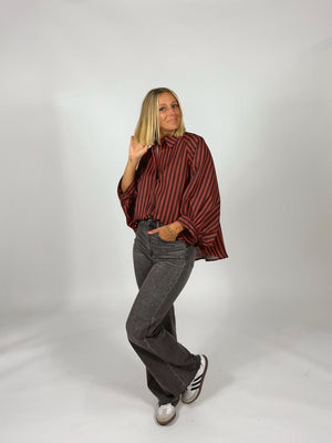 Backstory Stripe Blouse
