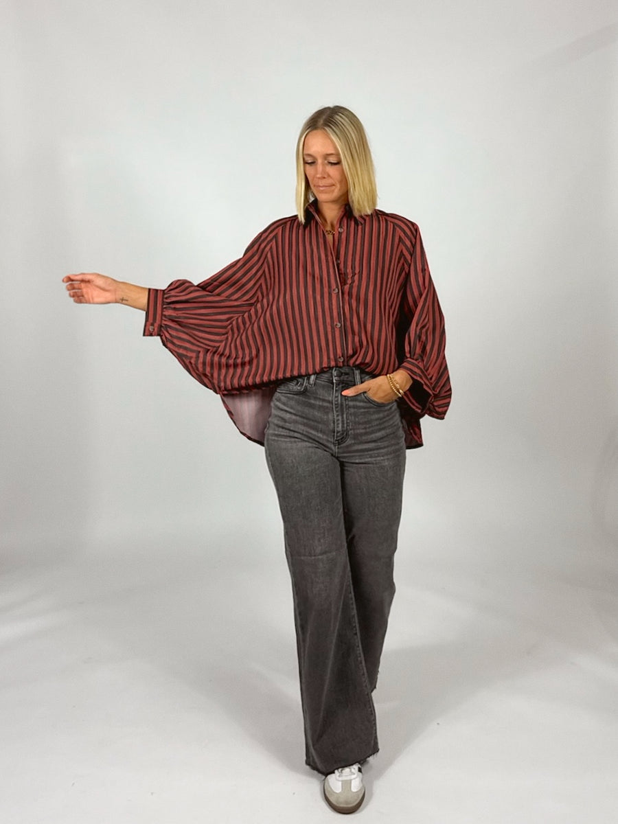 Backstory Stripe Blouse
