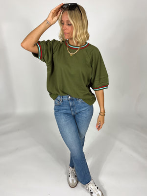 Ruth Olive Top