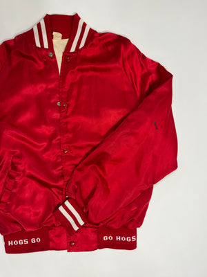 GO HOGS Nylon Vintage Bomber