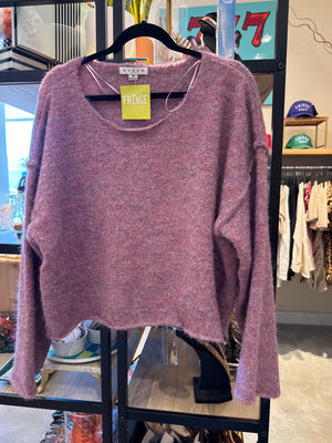 Dusty Pink Skies Sweater