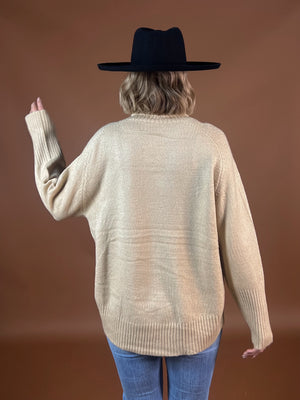 Oversize Turtleneck Sweater