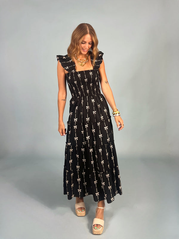 Bows On Bows Maxi Dress