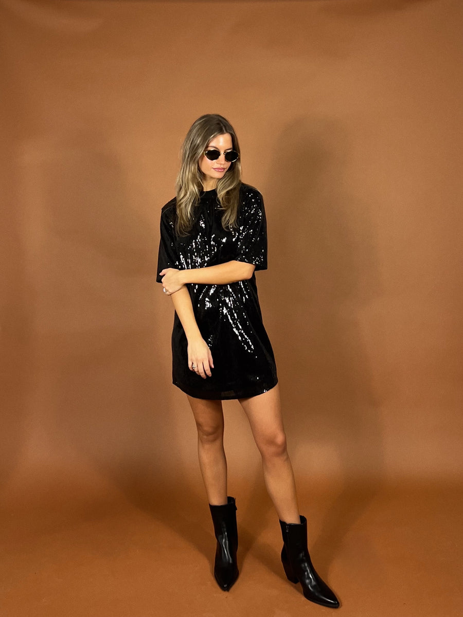 Eve Sequin Mini Dress