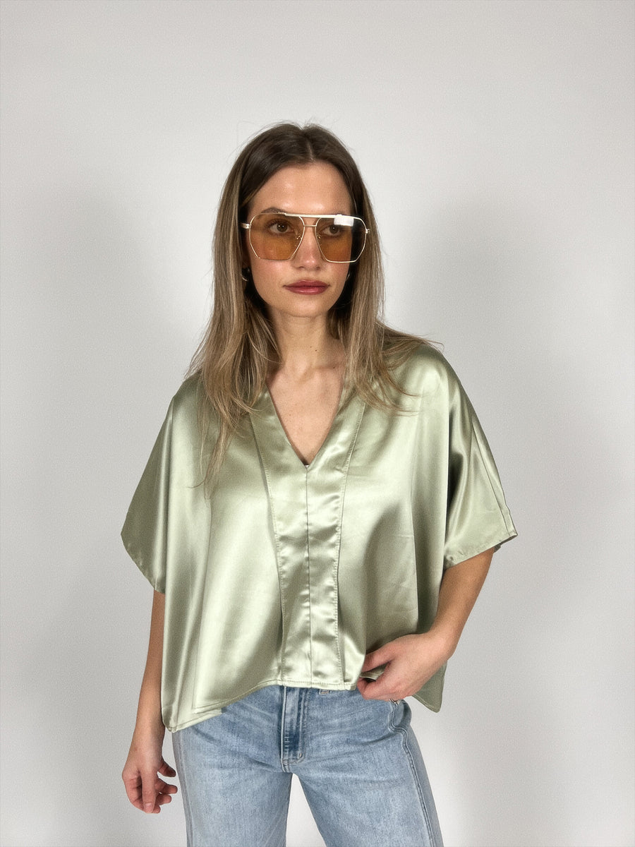 Arlo Satin Top