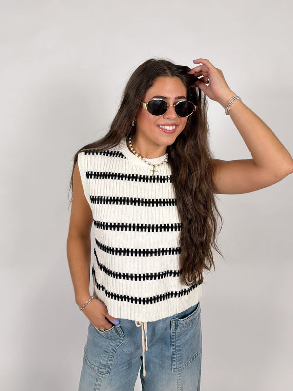 Ellis Stripe Knit Tank