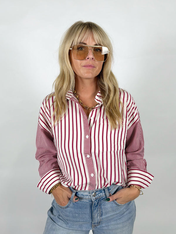 My Element Stripe Button Down