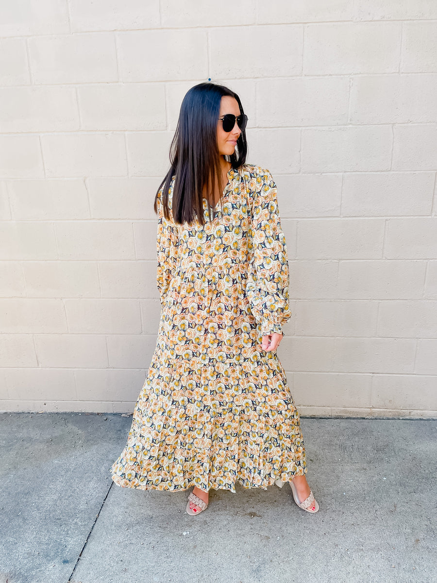 Sadie Floral Maxi Dress