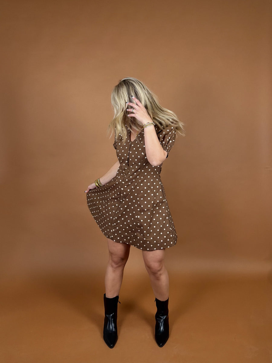 Point Taken Polka Dot Dress