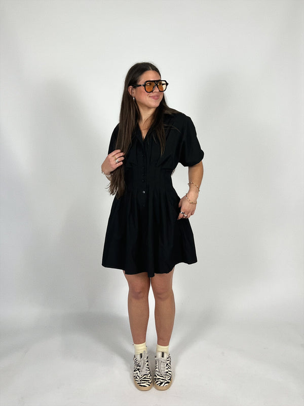 Probably On Pintuck Dress