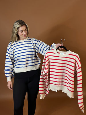 It Girl Stripe Sweater