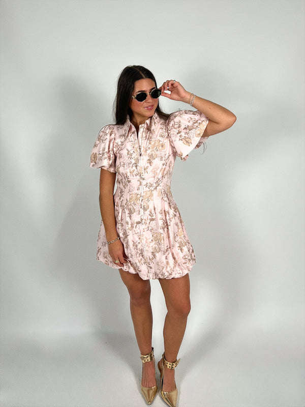 Delaney Bubble Mini Dress