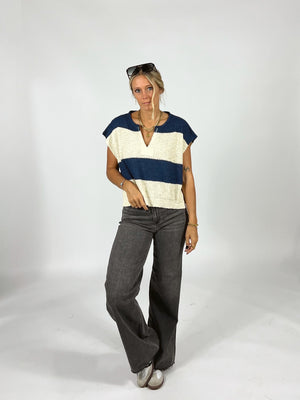 Crisp Muscle Sweater Tank