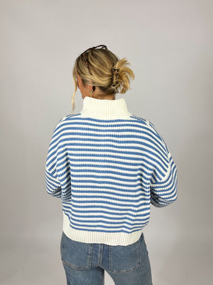 School Spirit Stripe Pullover