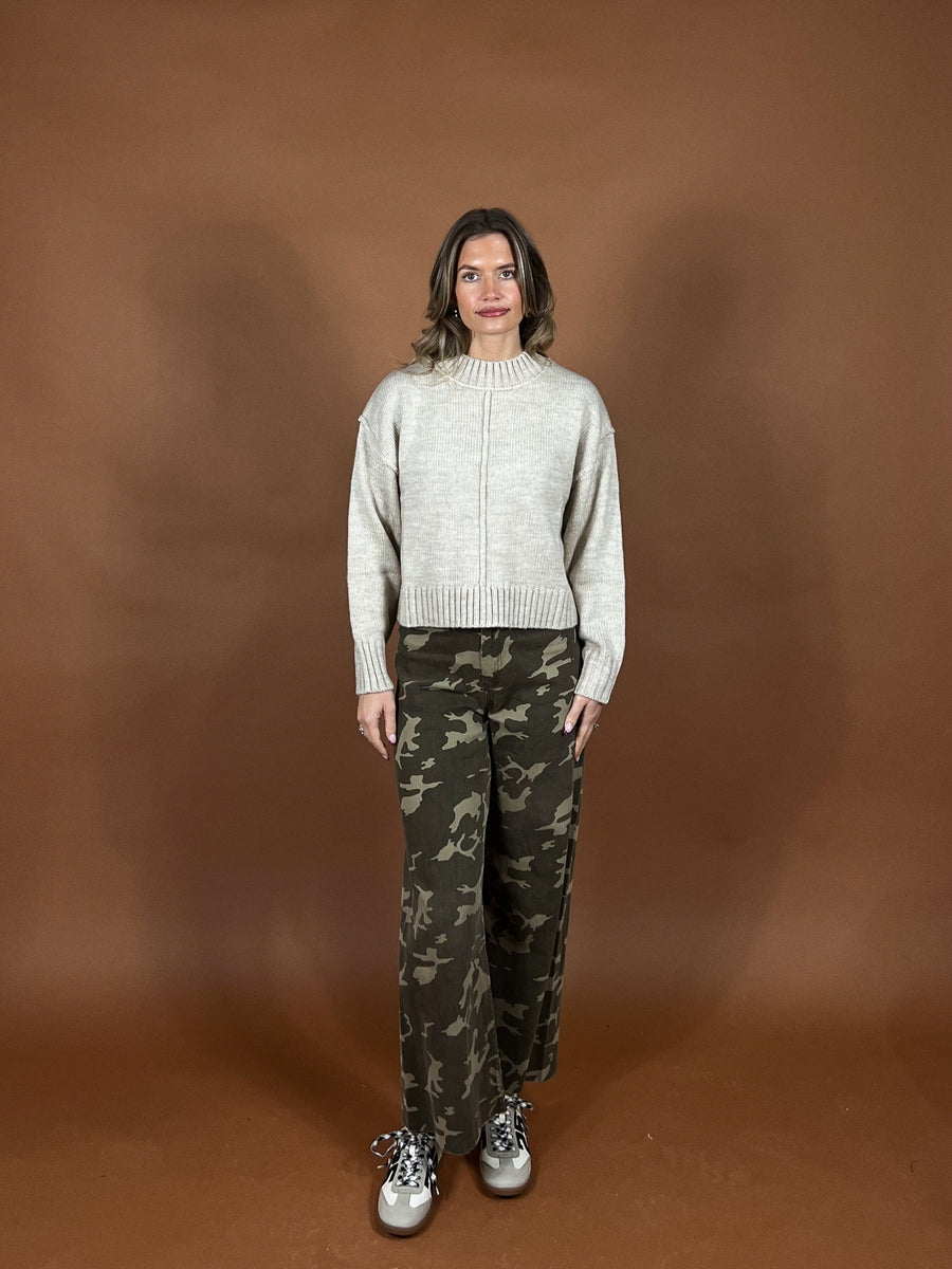 Hazel Paneled Sweater