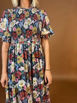 Fiona Floral Dress