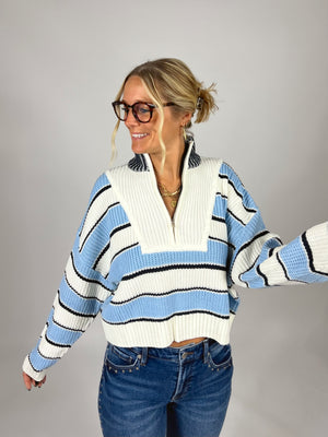 Playmaker Stripe Pullover