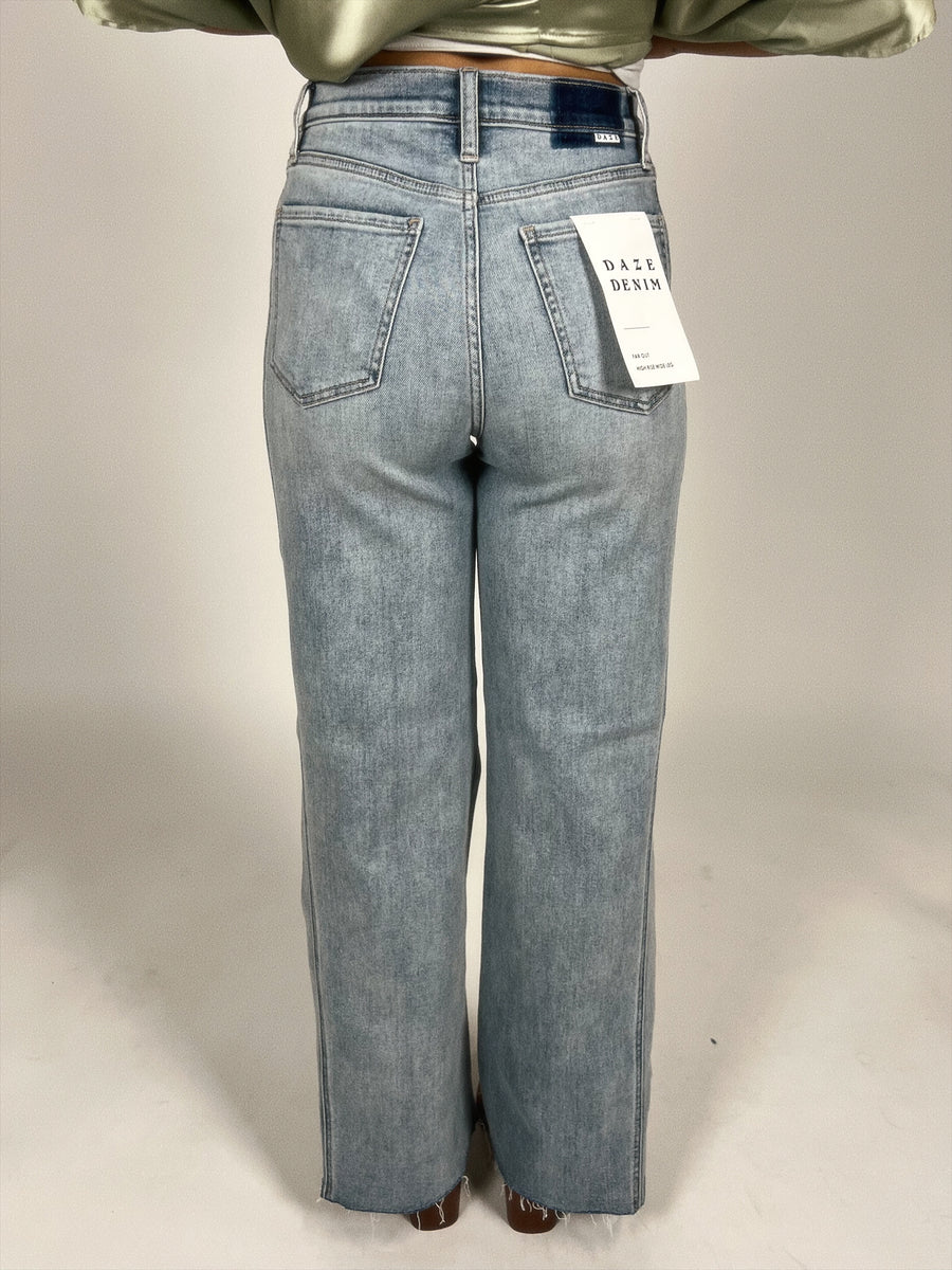 Far Out Wide Leg Denim | Hot Streak