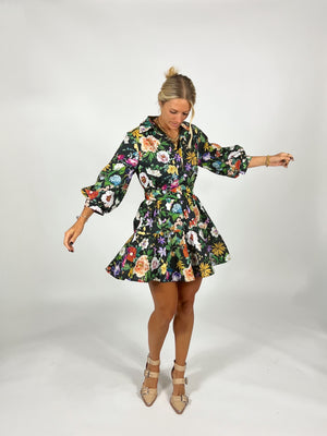 Bloom Service Belted Dress