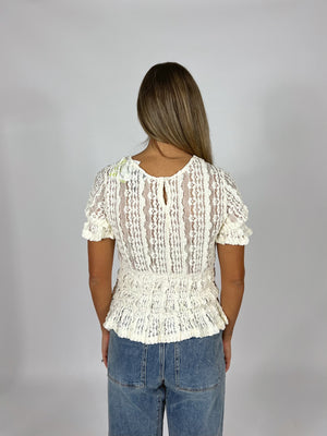 Annabell Lace Top