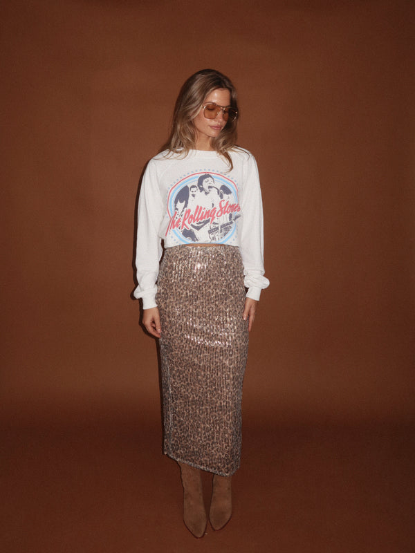Wild Sequin Skirt