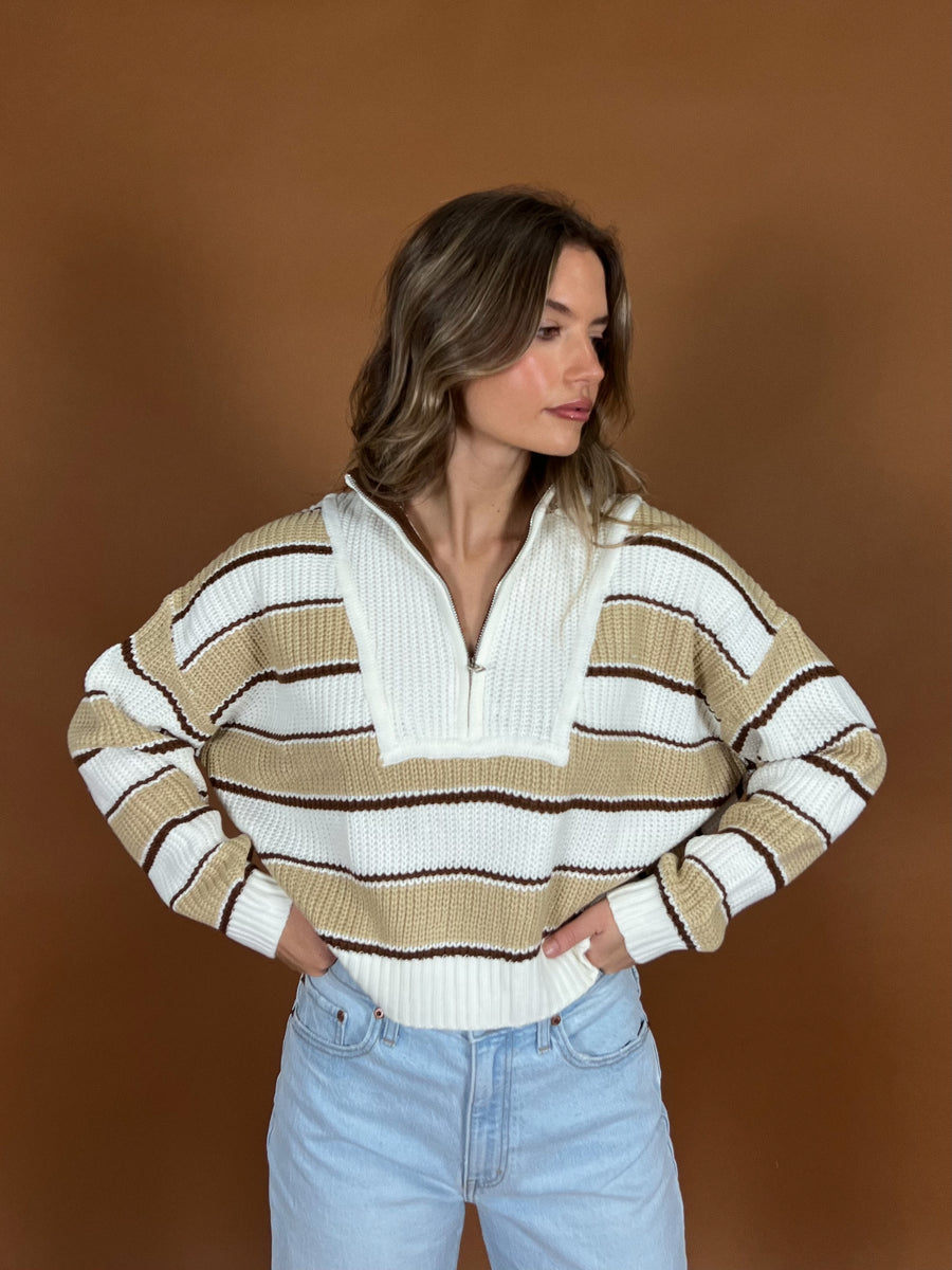 Playmaker Stripe Pullover