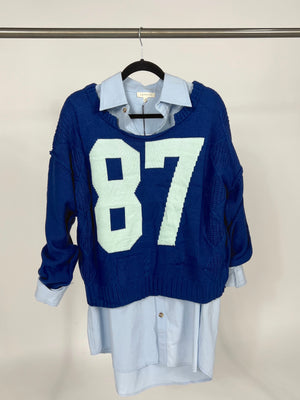 Campus 87 Knit Sweater