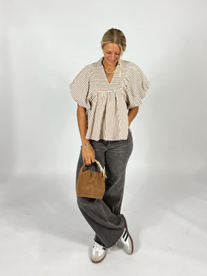 Laurel Stripe Blouse