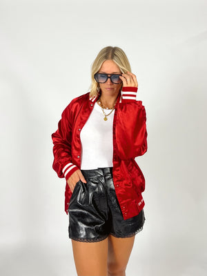 GO HOGS Nylon Vintage Bomber
