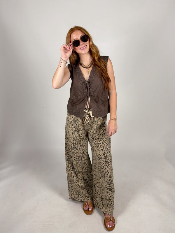 Spot On Wide Leg Pants