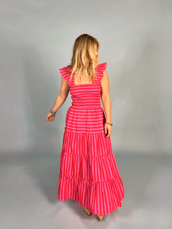 Cabo Maxi Striped Dress