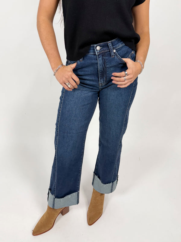 Pleaser High Rise Denim | Slow Motion