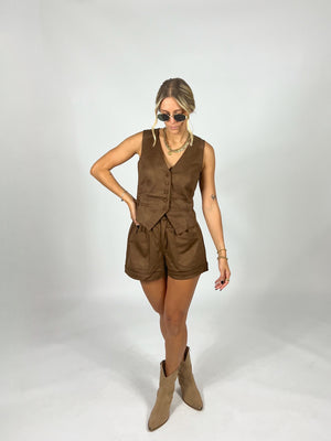 Something Suede Vest