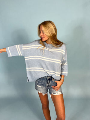 Clean Slate Drop Shoulder Top