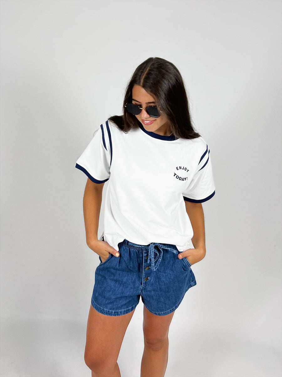Sunny Day Denim Shorts